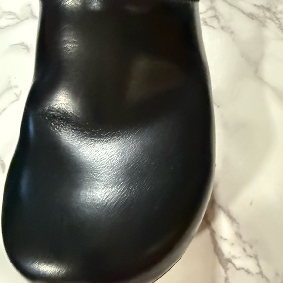 Dansko Black Leather Clogs - Picture 7 of 16